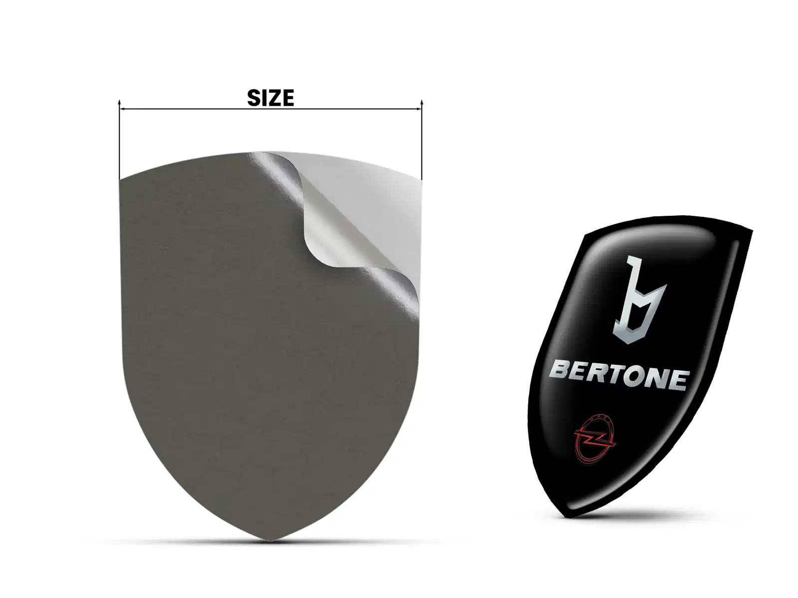 Bertone Emblemi Marchio Auto Professionali Regolabili Robusti